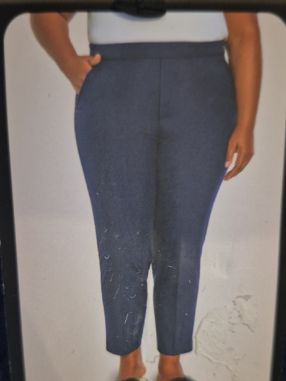 Sz 14 💙Banana Republic Women’s Pull Up Straight Leg Pants